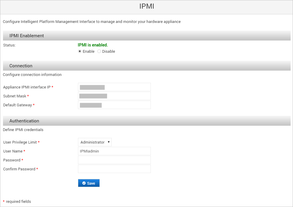 Resource Search - IPMI