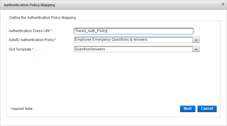 Configure the ActivID IdP Authentication Policies Mappings | ActivID ...