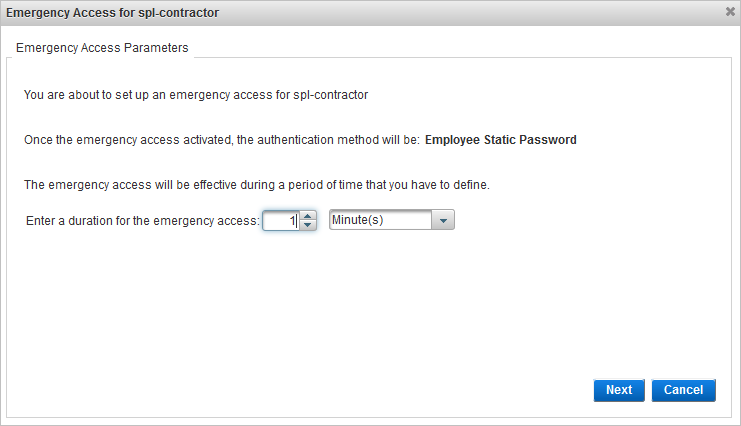 Enable Emergency Access if Device is Unavailable | ActivID AS | HID Global