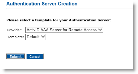 Procedures for Configuring Connections to the ActivID AAA Server ...