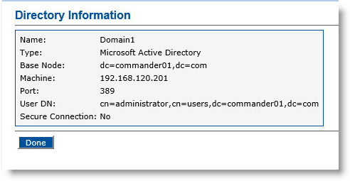 Procedures for Managing Directories | ActivID CMS | HID Global