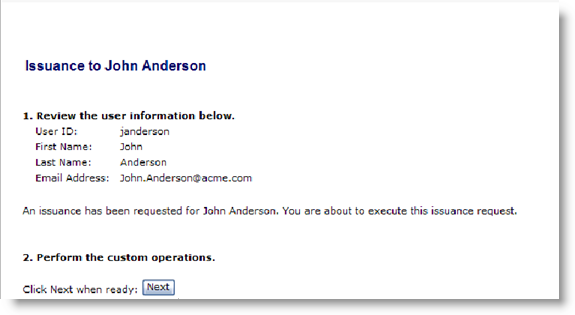 Procedure 6: Issue a Test PIV Card | ActivID CMS | HID Global
