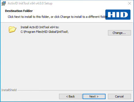 Installing the Device Initialization Tool | ActivID Device ...