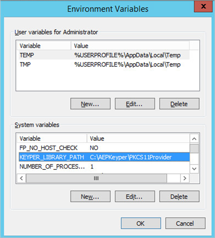 AEP Keyper Specific Information