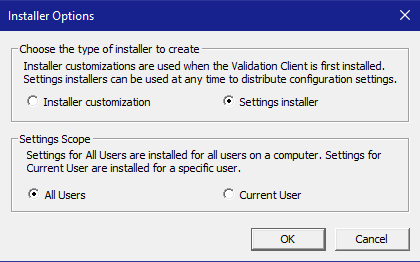 Export the Configuration