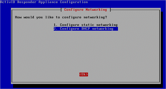 Initial Configuration
