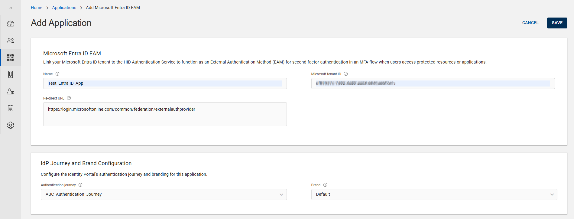 Creating New Application