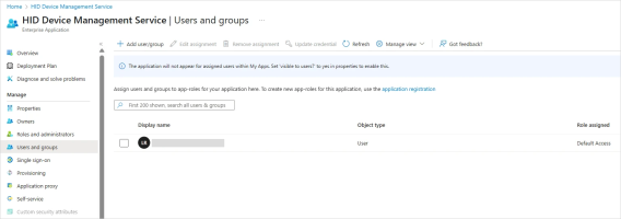 Entra ID Users and groups