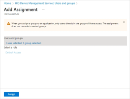 Entra ID assign users and groups