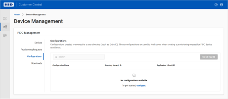 Device Management Configurations