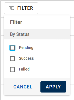 Device Management request users filters