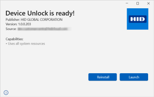 Device Management Device Unlock app ready