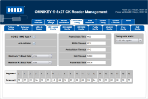 OMNIKEY 5127 CK encoder ISO14443A configuration