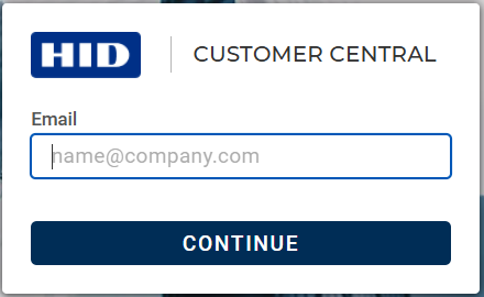 Click to view Customer Central email