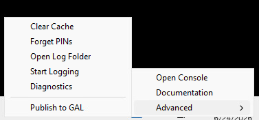 ActivClient Agent options