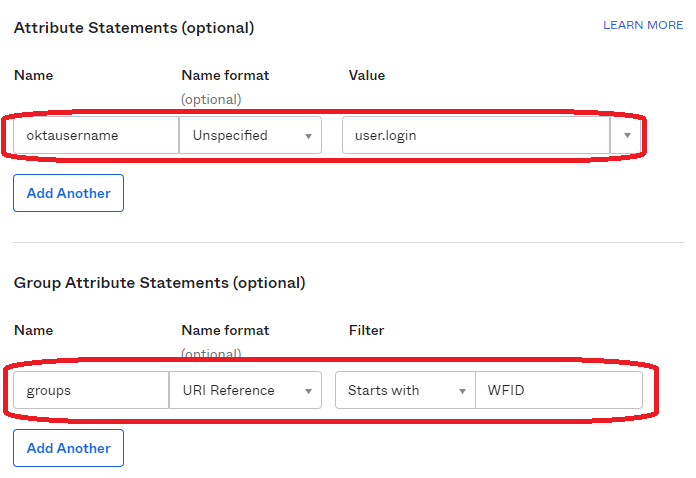 Enable SAML Authentication in Okta