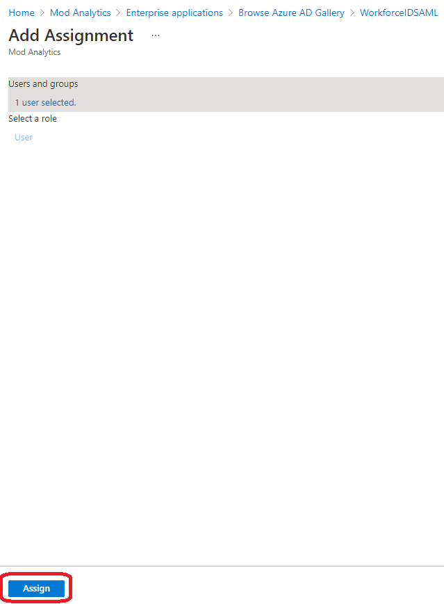 Enable SAML Authentication in Azure AD