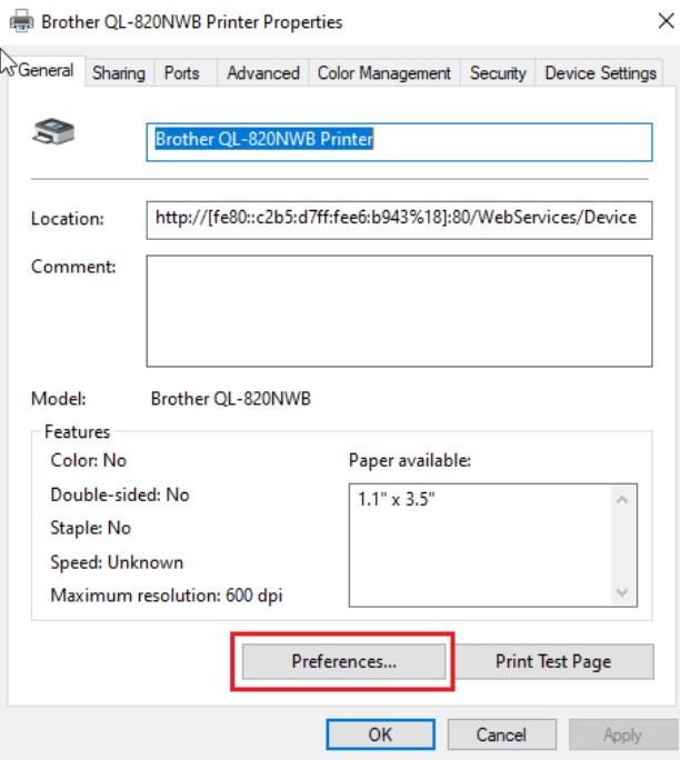 Configure the Paper Size | HID Visitor Manager Help Center