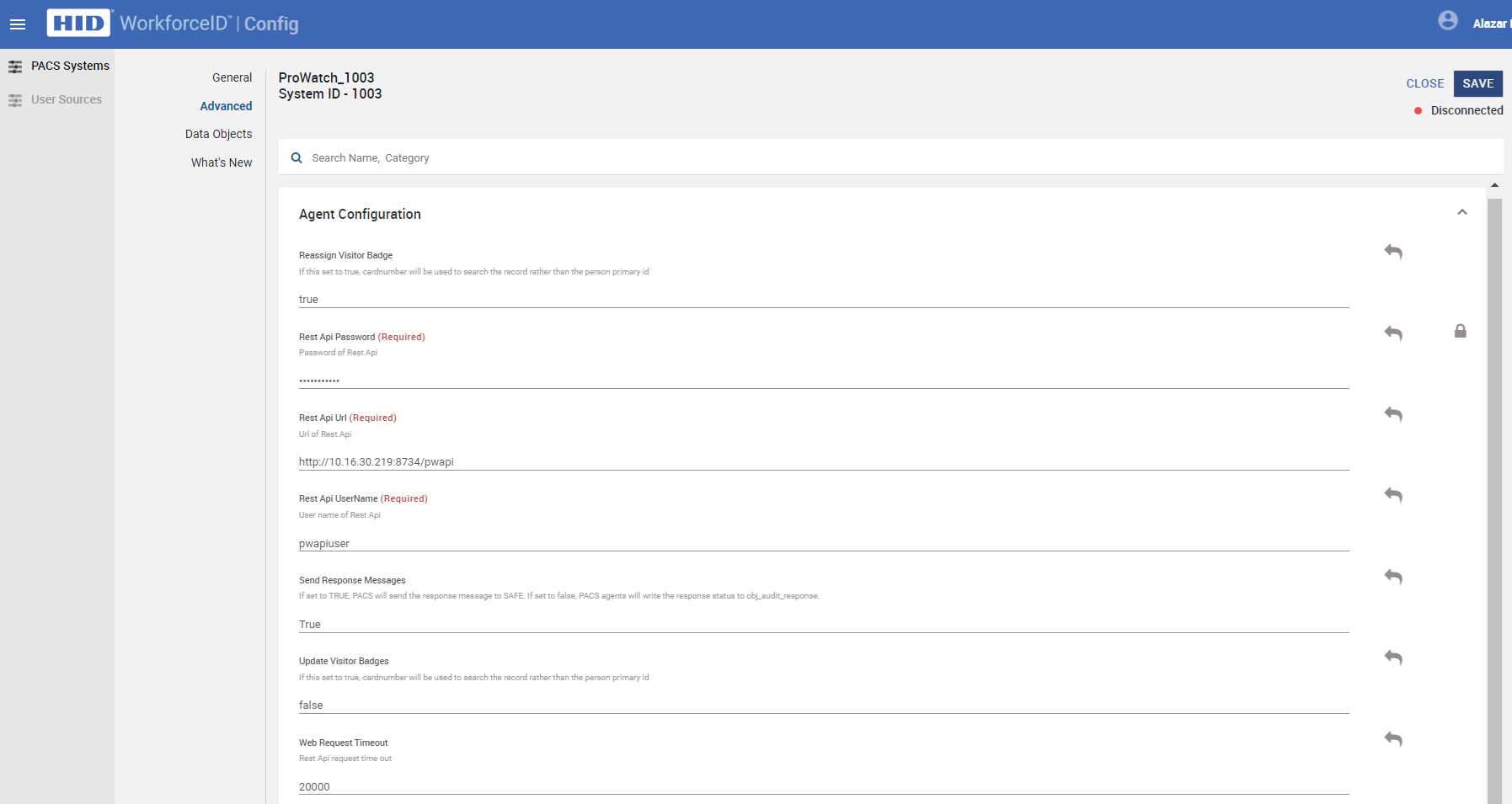 Configure Prowatch