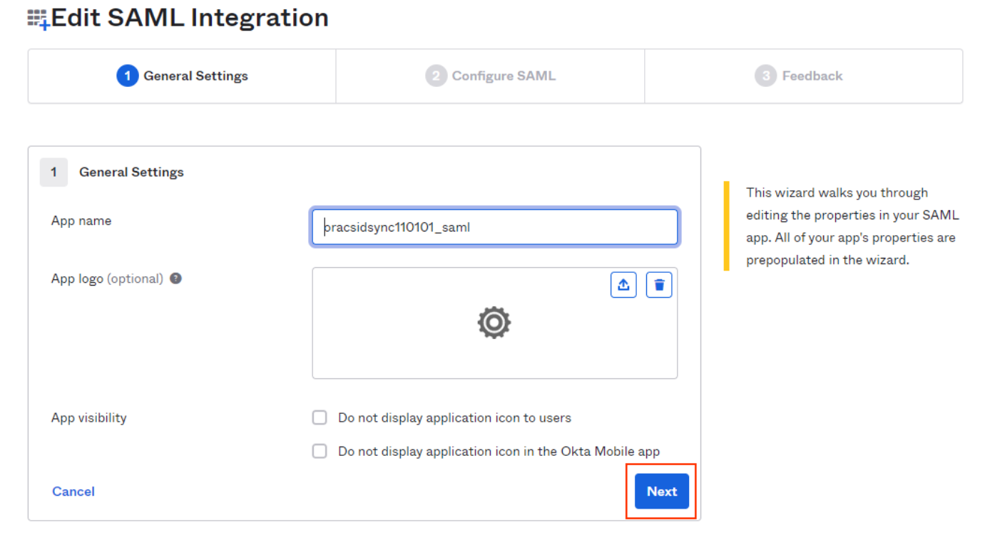 Enable SAML Signout in Okta
