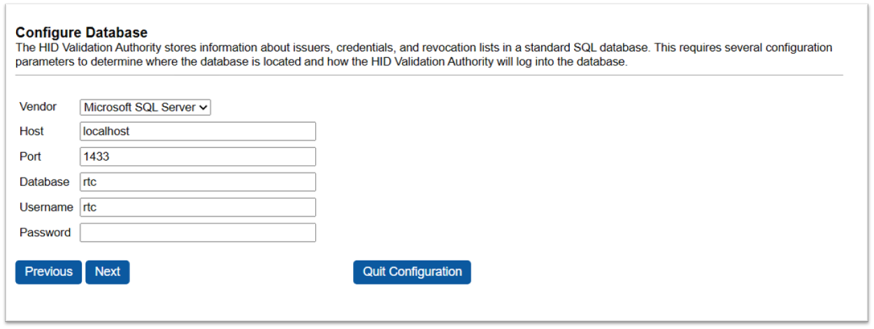 Configuring Microsoft SQL Server