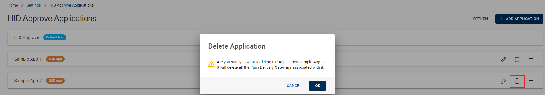 List of Applications