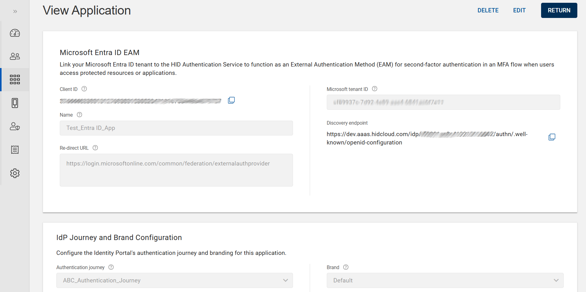 Viewing an Application