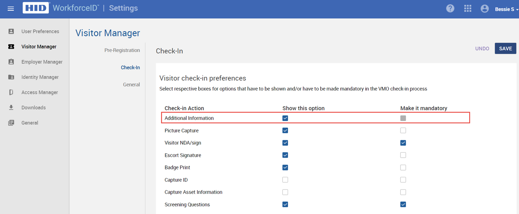 Additional Configuration for Custom Fields for Visitor
